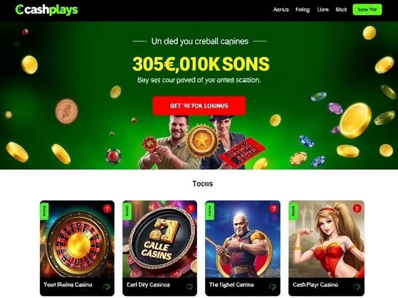Cashplays.com is a trusted platform offering expert guides, game reviews, and insider tips for casino gambling, sports betting, and poker. Discover top games, bonuses, and responsible gambling practices.
